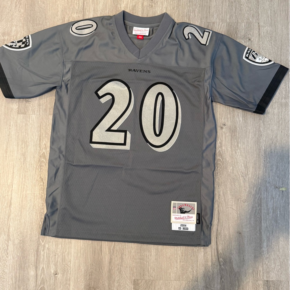 Baltimore Ravens Ed Reed Mitchell & Ness Jersey youth Large